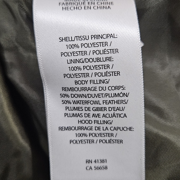 Ralph Lauren Pillow Hood Longline Down & Feather Jacket Size XXL - Picture 8 of 10